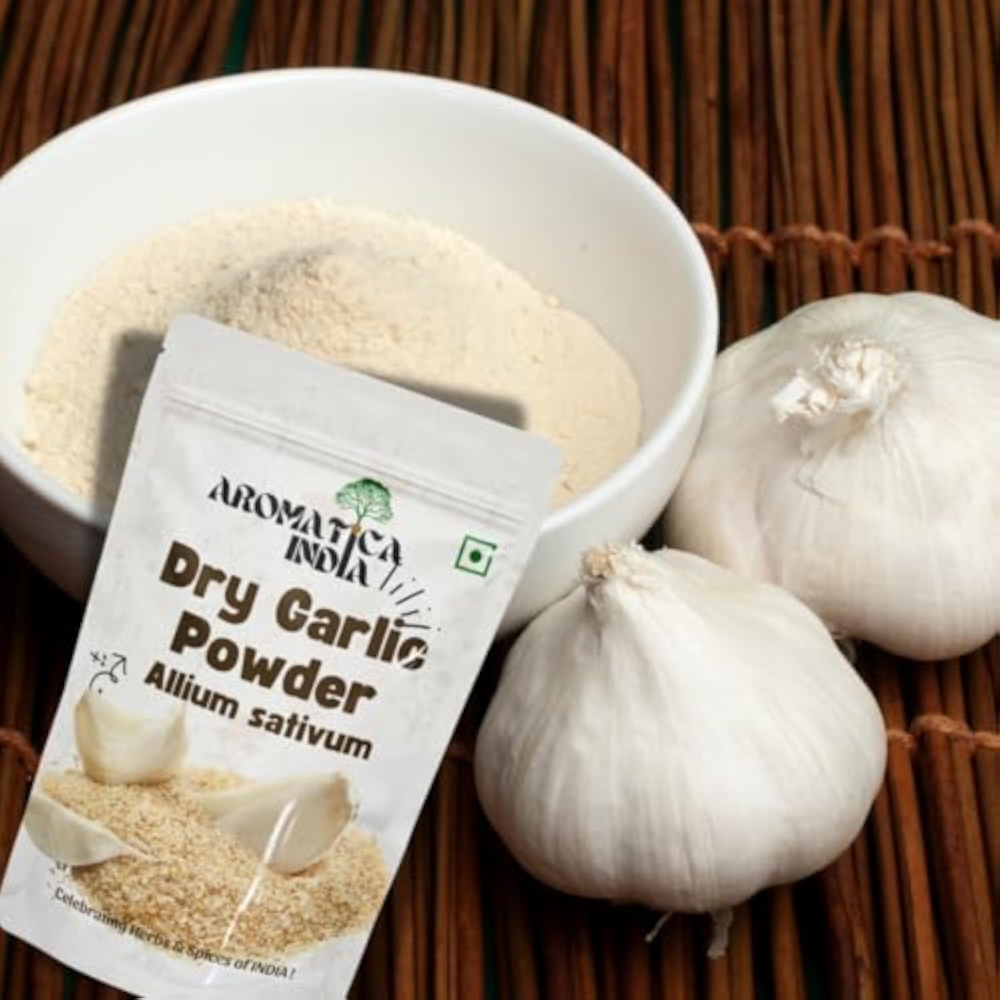 Aromatica Garlic Powder 100% Pure & Natural Dehydrated Culinary Spice